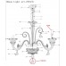 Подвесная люстра Odeon Light Abela 2791/6