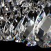 Потолочная люстра Eurosvet Crystal 10081/12 хром/прозрачный хрусталь Strotskis