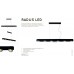Подвесной светодиодный светильник Lucide Radus Led 33460/30/30