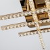 Потолочный светодиодный светильник Eurosvet Soprano 90041/6 золото