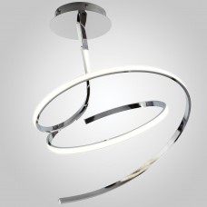 Подвесной светодиодный светильник Eurosvet Aria 90046/2 хром