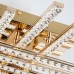Потолочный светодиодный светильник Eurosvet Soprano 90041/8 золото