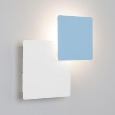 Настенный светодиодный светильник Eurosvet Screw 40136/1 белый/голубой