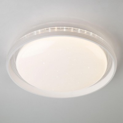 Потолочный светодиодный светильник Eurosvet Glow 40016/1 LED белый