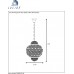 Подвесной светильник Lucide Djerba 78365/01/14