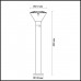 Уличный светильник Odeon Light Lenar 4046/1F